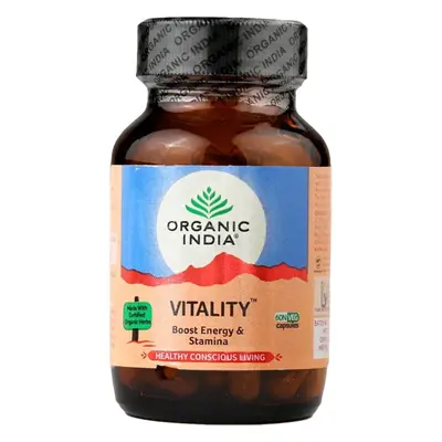 Organic India Organic Indie Vitality kapsle 60 ks - vitalita, energie, stres