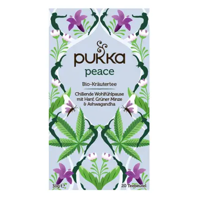 PUKKA Herbs ajurvédský Bylinný Bio čaj Peace Organic s Aswaghandou 20 sáčků