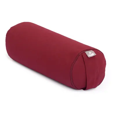 Bodhi Yoga MINI Bolster válec Neckroll ECO 100% organická bavlna 38 x 14 cm Barva: červená