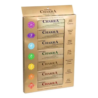 Flexity Ayurvedic Natural 7 Chakra Incense vonné tyčinky 105 g