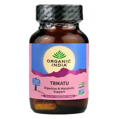 Organic India Trikatu tobolky 60 ks zažívání a vstřebávání živin