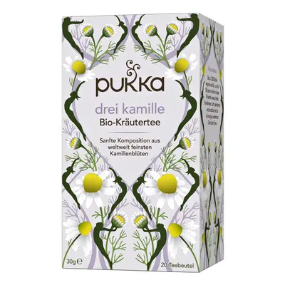 PUKKA Herbs Ajurvédský Bio čaj Three Chamomile 20 ks