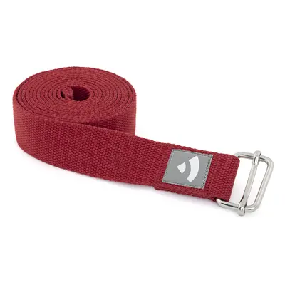 Bodhi Yoga Bodhi Jóga Popruh ASANA BELT s posuvnou sponou 250 cm Barva: červená