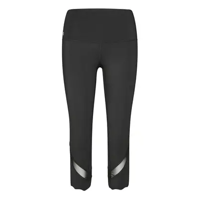 Bodhi Niyama Essentials 3/4 Mesh Capri Leggings legíny na jógu a fitness černé Velikost: XS