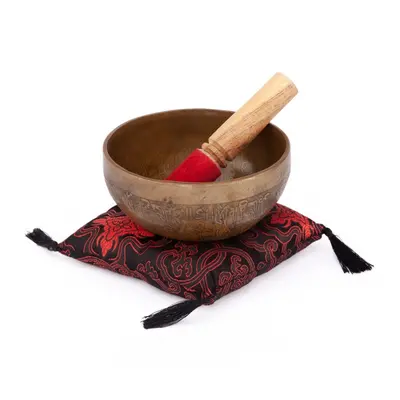 Bodhi Yoga Bodhi tibetská zpívající mísa gravírovaná 14 cm ruční výroba, tón F