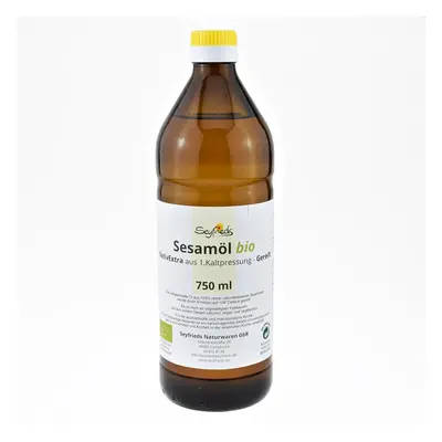 Sat Nam Seyfried Sesame Oil matured vyzrálý organický sezamový olej Objem: 750 ml