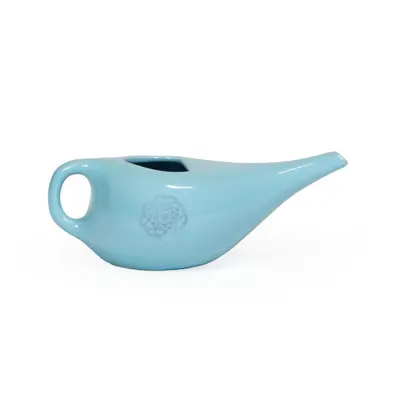 Bodhi Yoga Bodhi Neti Pot Mandala Konévka na výplach nosu 250 ml - nosní sprcha Barva: Modrá