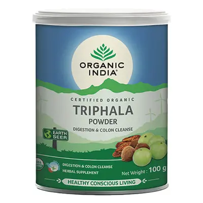 Organic India Organic Indie Detoxikační sypaný čaj prášek Triphala 100 g