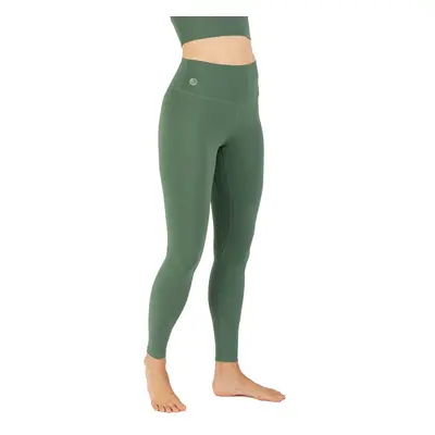 Niyama Essentials Bodhi Niyama High Waist Leggings legíny na jógu a sport Barva: Mallard Green, 