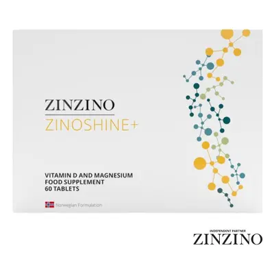 Zinzino Česko Zinzino ZinoShine Vitamin D a Magnesium 60 tb na podporu imunity a snížení únavy