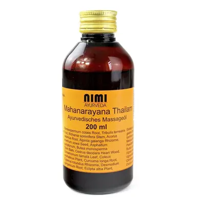 Nimi Ayurveda Mahanarayana Thailam relaxační masážní olej Objem: 200 ml