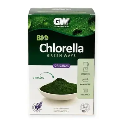 GreenWays Green Ways BIO Chlorella Typ: Prášok