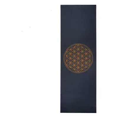 Bodhi Yoga Bodhi Leela Flower of life jóga podložka Květ života šedá (antracit) 183 x 60 cm x 4 