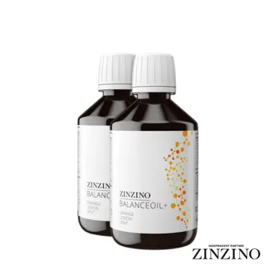 Zinzino Česko BALÍČEK - 2x Zinzino Balance olej 300ml Pomeranč - Citron - Máta