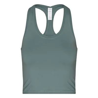 Bodhi Niyama Essentials Cropped Tank Dusty Turquoise krátké tílko zeleno-modré Velikost: L