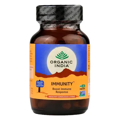 Organic India Immunity kapsle 60 ks imunita, pročištění krve, alergie