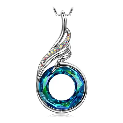 Tachyon Technologies Tachyon přívěsek Phoenix Pendant s krystaly Swarovski 4,5 cm Barva: tyrkyso