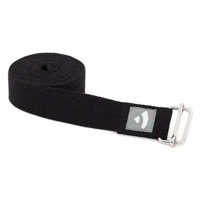 Bodhi Yoga Bodhi Jóga Popruh ASANA BELT s posuvnou sponou 250 cm Barva: Černá