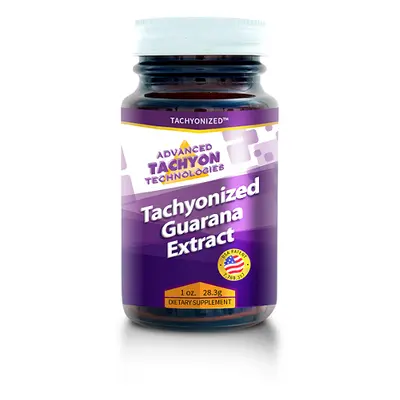 Tachyon Technologies Tachyon Guarana Extract prášek energie a snížení únavy 28 g