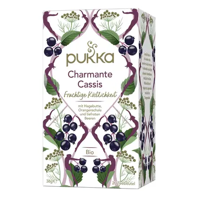 PUKKA Herbs Ajurvédský Bio čaj Blackcurrant Beauty Charmante Organic 20 ks