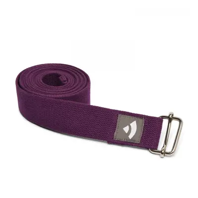 Bodhi Yoga Bodhi Jóga Popruh ASANA BELT s posuvnou sponou 250 cm Barva: Fialová