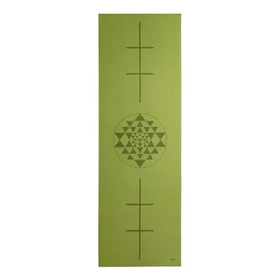 Bodhi Yoga Bodhi Leela Yantra jóga podložka 183 x 60 cm x 4 mm Barva: Zelená