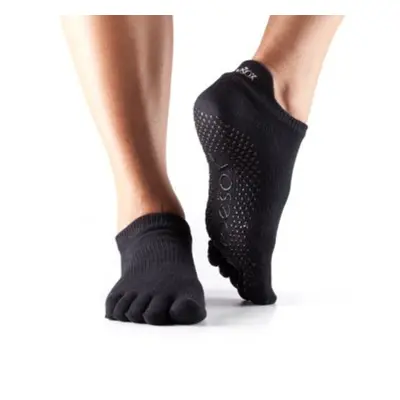 ToeSox Fulltoe Low Rise protiskluzové ponožky (černá) Velikost: M 39-42,5