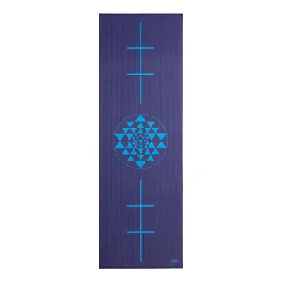 Bodhi Yoga Bodhi Leela Yantra jóga podložka 183 x 60 cm x 4 mm Barva: Tmavě modrá