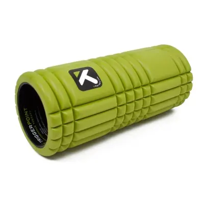 Masážní válec Trigger point foam roller Grid na fasciální masáž 33 cm Barva: Zelená