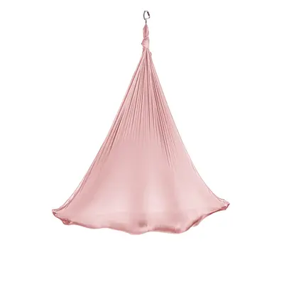 Aerialsilks Yoga Hammock AIR síť na Fly jógu a Aerial jógu délka - 4 m Barva: Soft pink (bledá r