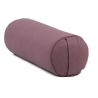 Bodhi Yoga Bolster valec na jógu ECO špalda 100% organická bavlna 65 x 22 cm Barva: Fialová