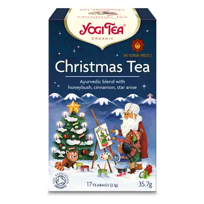 Yogi Tea Christmas (vánoční) - Ajurvédský bylinný čaj porcovaný BIO 17 × 2,1g