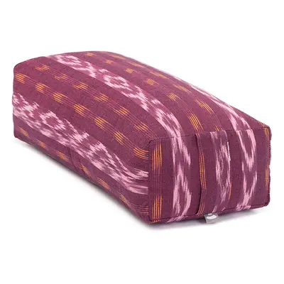 Bodhi Yoga Bodhi Salamba Bolster na jógu ETHNO kolekce kapek 100% bavlna 64 x 25 cm Farba: Vínov