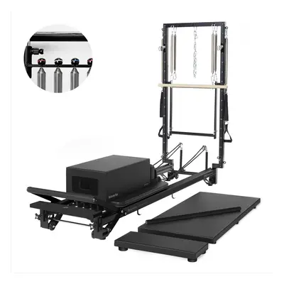 Merrithew® Pilates Merrithew SPX® Max Reformer 252,7 cm s rozšířeními Typ: Jet Black Max Plus Pr