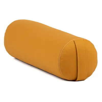 Bodhi Yoga Bolster valec na jógu ECO špalda 100% organická bavlna 65 x 22 cm Barva: oranžová