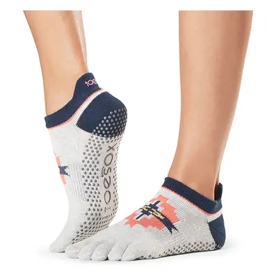 ToeSox Fulltoe Low Rise protiskluzové ponožky (Yonder) Velikost: S 36-38