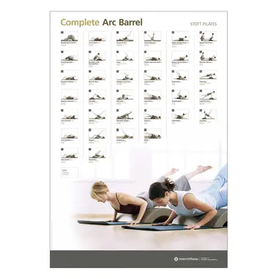 Merrithew® Pilates STOTT PILATES® plakáty na zeď pro Pilates a rehabilitaci Typ: Arc Barrel