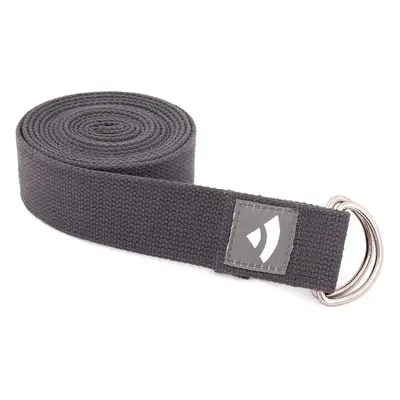 Bodhi Yoga Bodhi Jóga Popruh ASANA BELT s posuvnou sponou 250 cm Barva: Anthracite