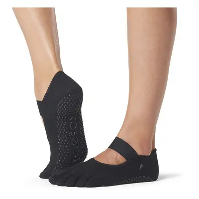 Toesox Fulltoe Mia Grip protiskluzové ponožky (Black) Velikost: S 36-38