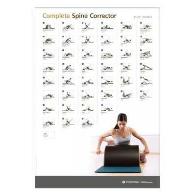 Merrithew® Pilates STOTT PILATES® plakáty na zeď pro Pilates a rehabilitaci Typ: Spine Corrector