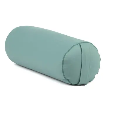 Bodhi Yoga Bolster valec na jógu ECO kapok 100% organická bavlna 65 x 22 cm Barva: Mineral Blue