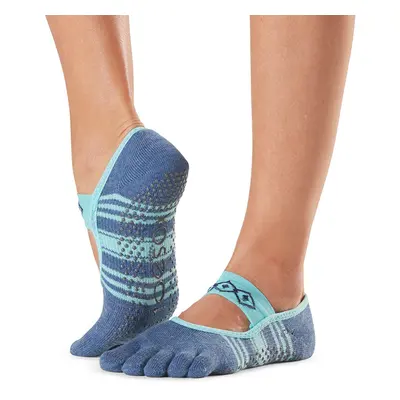 Toesox Fulltoe Mia Grip protiskluzové ponožky (Baja) Velikost: S 36-38