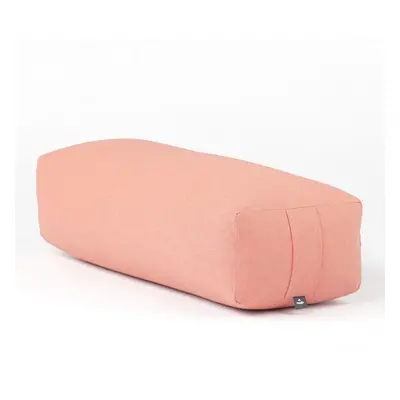 Bodhi Yoga Bodhi SALAMBA Bolster na jógu Classic Dobby 64 x 24,5 cm náplň špalda Barva: Koralová