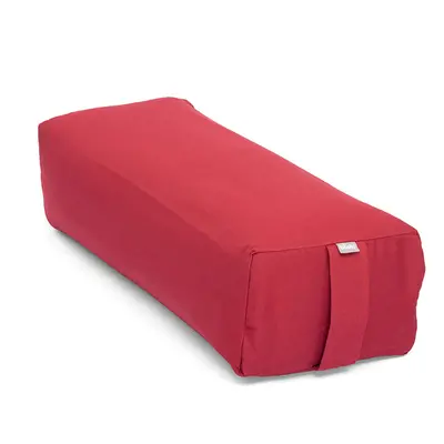 Bodhi Yoga Bodhi Salamba ECO Bolster na jógu kapok 100% bavlna 64 x 25 cm x 17 cm Farba: Vínová