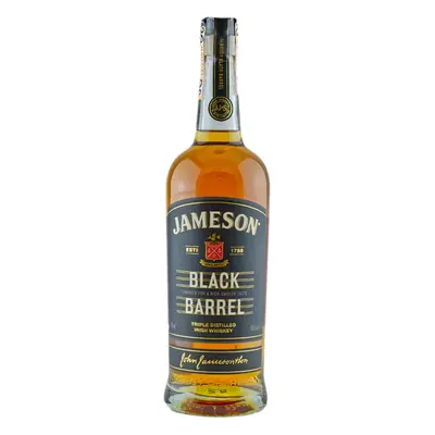 Jameson Black Barrel 40% 0,7L (holá láhev)