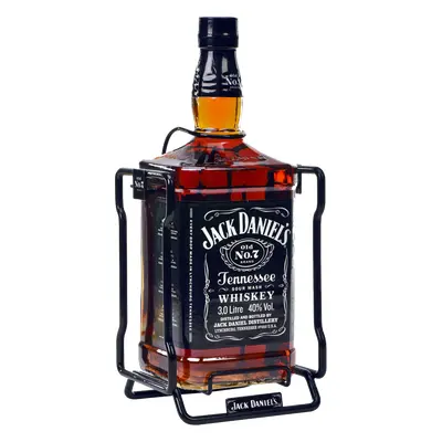 Jack Daniel´s v kolíske 40% 3,0L (dárkové balení s kolébkou)