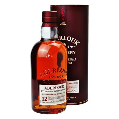 Aberlour 12YO Double Cask Matured 40% 1,0L (tuba)