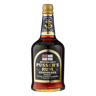 Pusser's Gunpowder Proof 54,5% 0,7l (holá láhev)