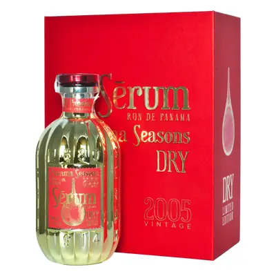 Sérum Panama Seasons Vintage 2005 Dry Limited Edition 45% 0,7L (dárkové balení kazeta)