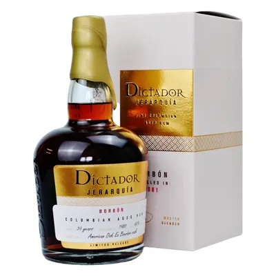 Dictador Jerarquia 1981 Bourbon Cask 43% 0.7L (karton)